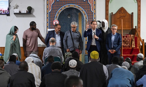 Pig heads left outside mosques in Paris spark hate crime investigation