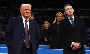 Barron Trump moves into the White House