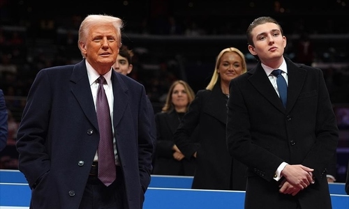 Barron Trump moves into the White House