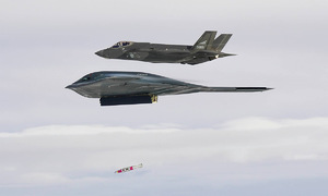 US B-2 bomber tested in anti-ship role off Norway