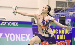 Nguyen Thuy Linh battles into Vietnam Open semifinals