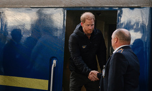 Harry visits Ukraine