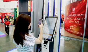 Automated gas station model showcased at A80 exhibition