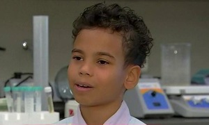 9-year-old prodigy sets sights on top US universities