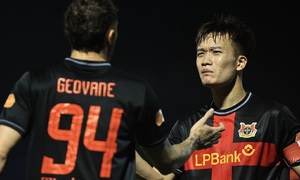 Nguyen Hoang Duc's goal propels Ninh Binh to national cup round of 16