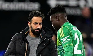 Amorim: Onana couldn't handle the pressure at Man Utd