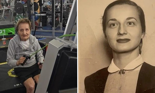 The secrets to a centenarian's strength: weightlifting and daily newspapers
