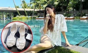 Miss Luong Thuy Linh's shoe collection