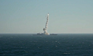 Russian frigate launches Zircon missile, hits target in military exercise