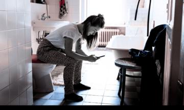 Why young people are seeking refuge in the bathroom