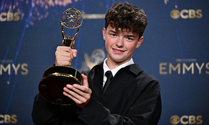Teen star Owen Cooper wins Emmy for 'Adolescence'