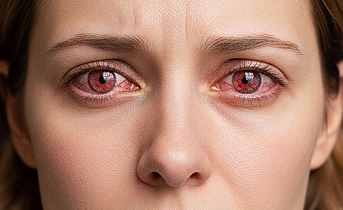Causes of red eyes
