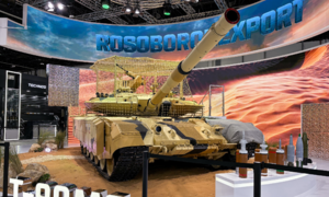 Russia deploys T-90 tank from UAE defense exhibition to Ukraine battlefield