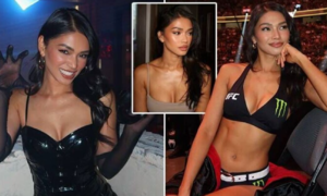 Ring girl Red Dela Cruz steals the show at Crawford vs. Canelo fight