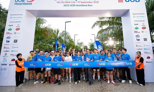 UOB Heartbeat run raises over 940 million VND