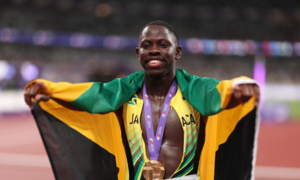 Jamaica crowns new 100m champion in post-Usain Bolt era