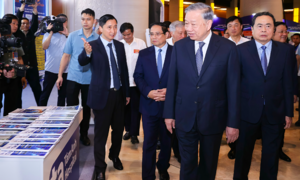 AI-powered robots showcased at Vietnam's healthcare achievements exhibition