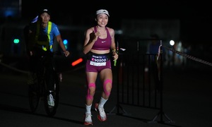 Exhausted in the final 3km, VnExpress Marathon Can Tho champion misses sub-3 finish
