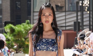 Vietnamese silk designs grace New York runway