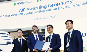 ABS approves design for electric 16,000 TEU container ship