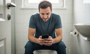 How long is too long in the bathroom?