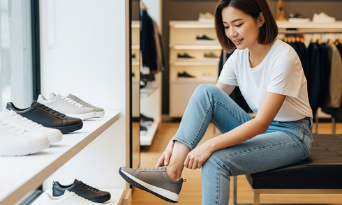 Choosing the right shoes for healthy feet