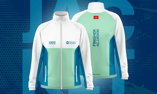 Hanoi midnight marathon unveils finisher jacket