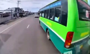 Bus driver suspended for reckless overtaking on national highway