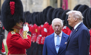 Unprecedented royal welcome for Trump in the UK