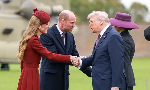 Trump compliments princess of Wales's beauty