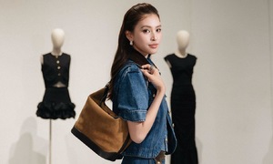 Vietnamese celebrities showcase Sandro's latest designs