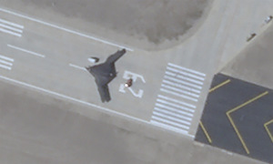 China's second largest stealth drone revealed in satellite imagery