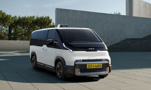 Kia's tech-filled electric taxi hits the road