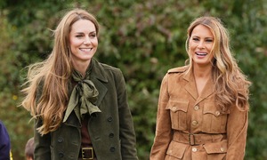 Princess Kate's attire during outing with Melania Trump