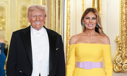 Melania Trump's Diplomatic Fashion Choices During UK Visit