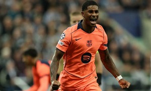 Rashford finds his stride at Barca