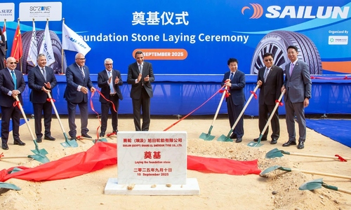 Sailun breaks ground on $290 million tire plant in Egypt