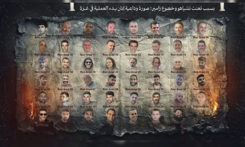 Hamas releases 'farewell photos' of Israeli hostages in Gaza