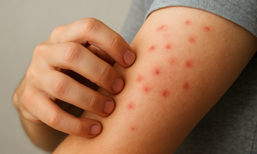 Signs of scabies