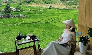 Sapa's cafes offer front-row seats to the golden rice harvest