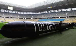 Ukraine unveils new unmanned submarine capable of carrying 5 tons of explosives