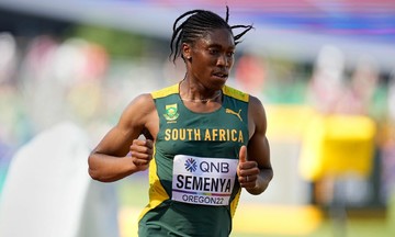 Biological males dominate women's athletics finals