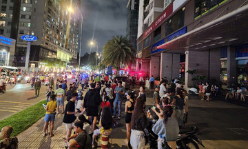 Fire at Golden Maison apartment building in Ho Chi Minh City forces hundreds to evacuate