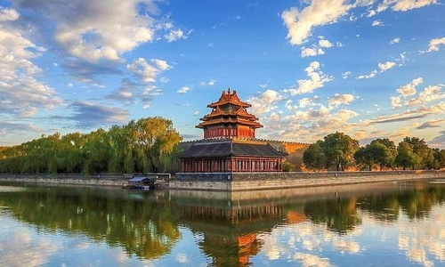Homes of the divine beasts guarding the Forbidden City