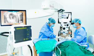 Trauma-induced cataract surgery