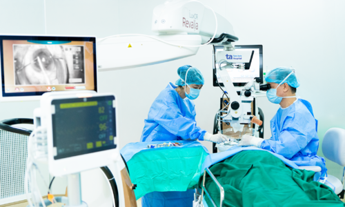 Trauma-induced cataract surgery