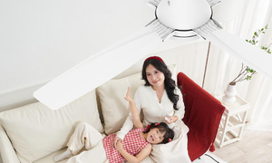 KDK's new ceiling fan mimics natural breezes