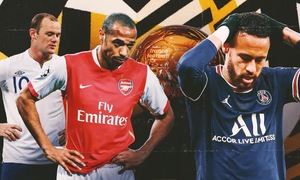 10 football stars who missed out on the Ballon d'Or