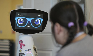 Child-like robots address US doctor shortage