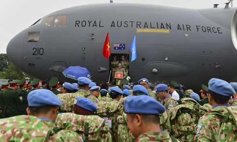 Vietnamese peacekeepers embark on 10,000 km mission to South Sudan